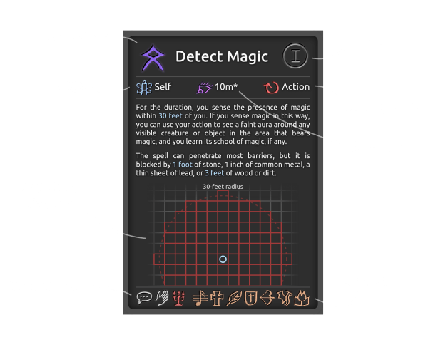 WeaveLore DnD card parts